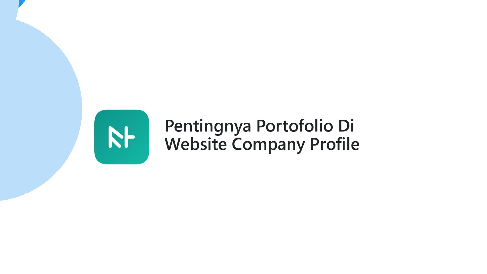 Pentingnya Portofolio Di Website Company Profile