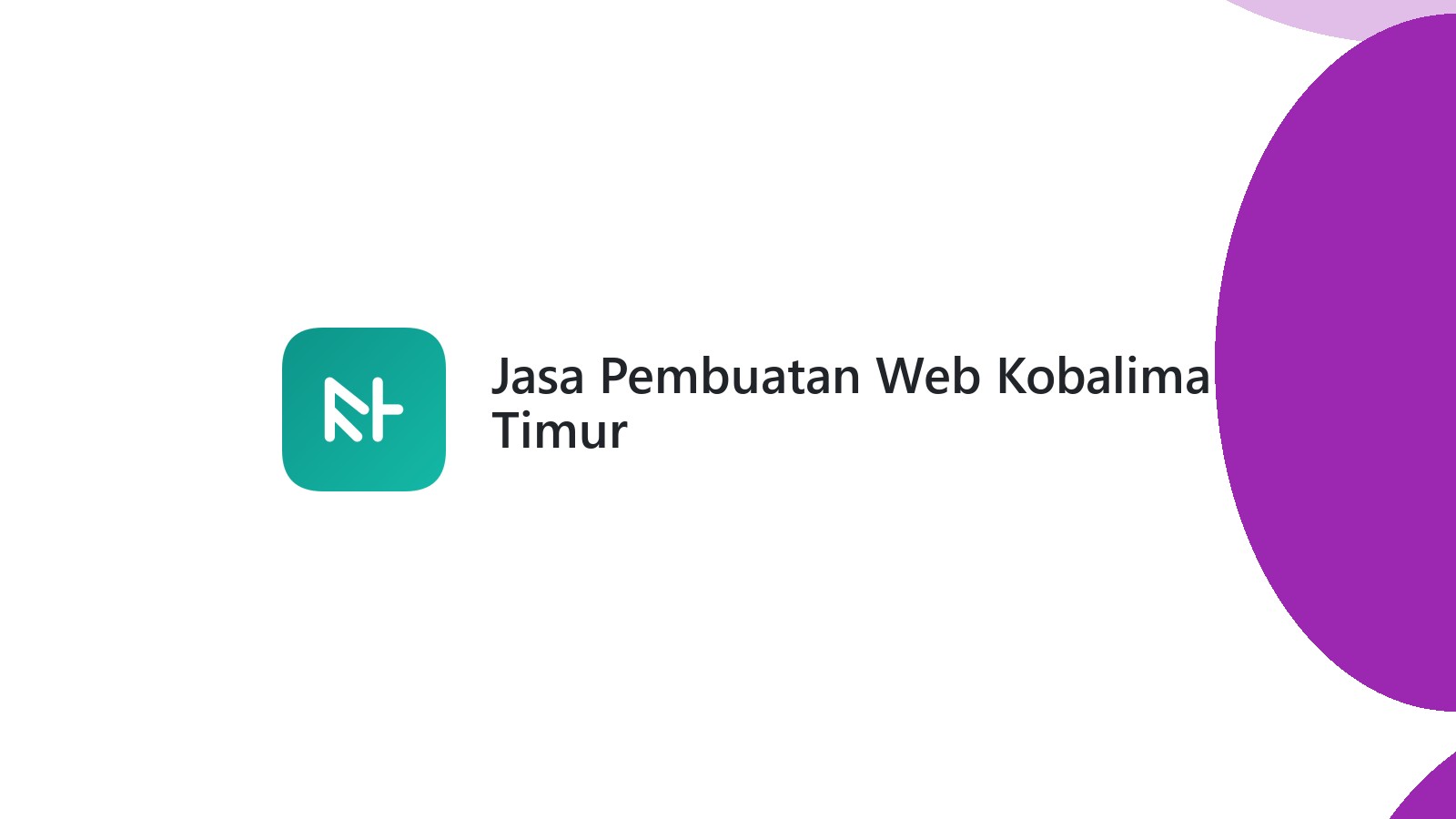 Jasa Pembuatan Web Kobalima Timur