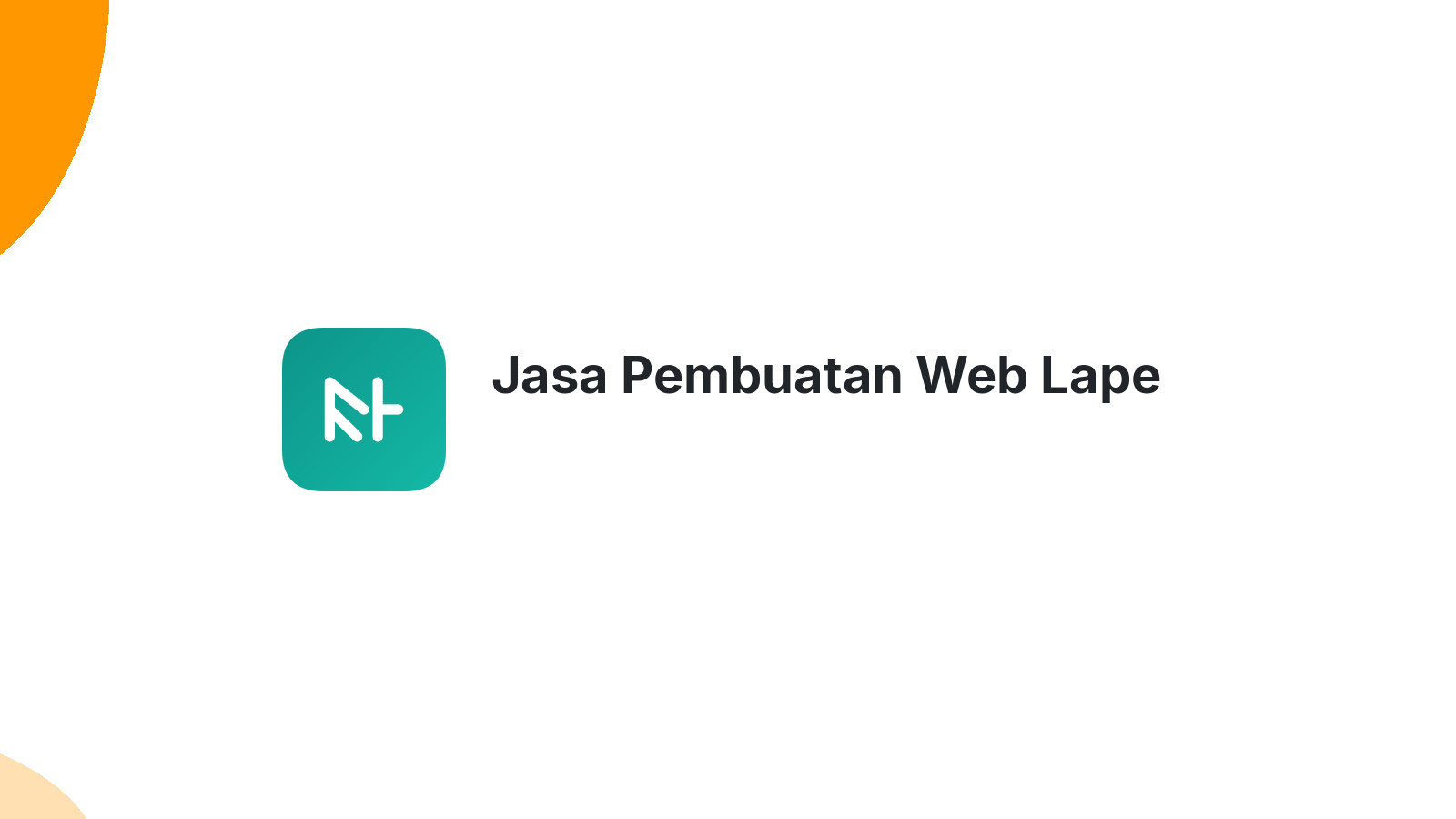 Jasa Pembuatan Web Lape