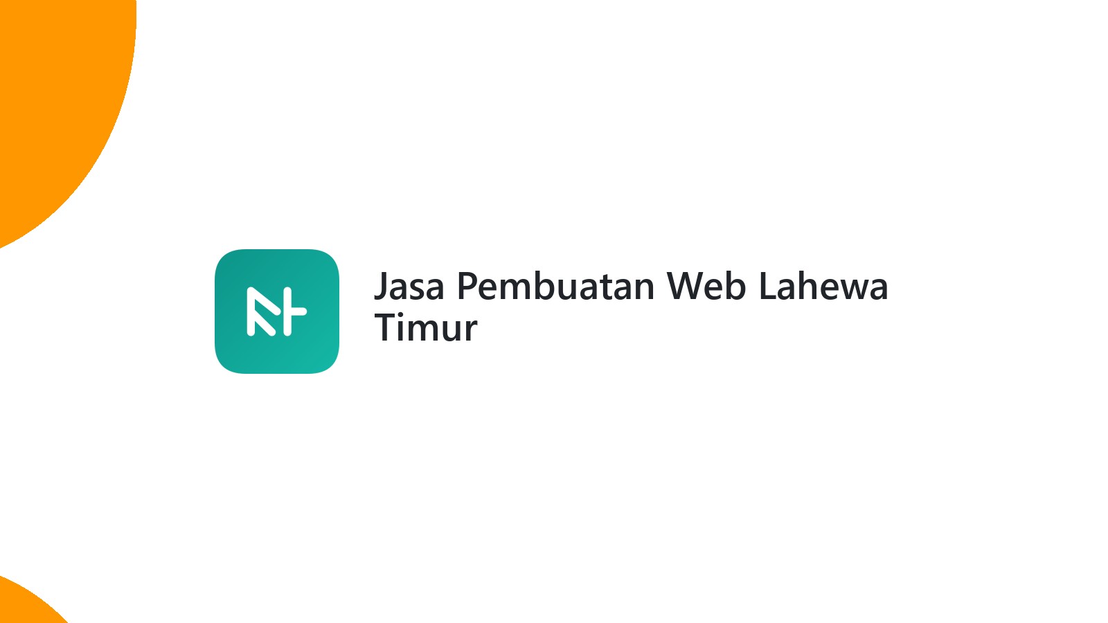 Jasa Pembuatan Web Lahewa Timur