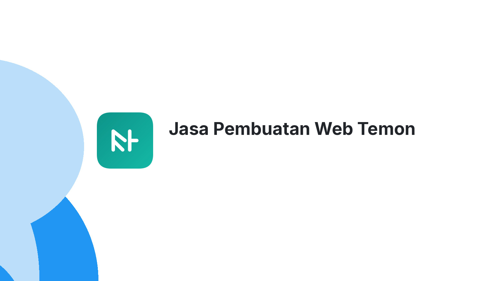 Jasa Pembuatan Web Temon