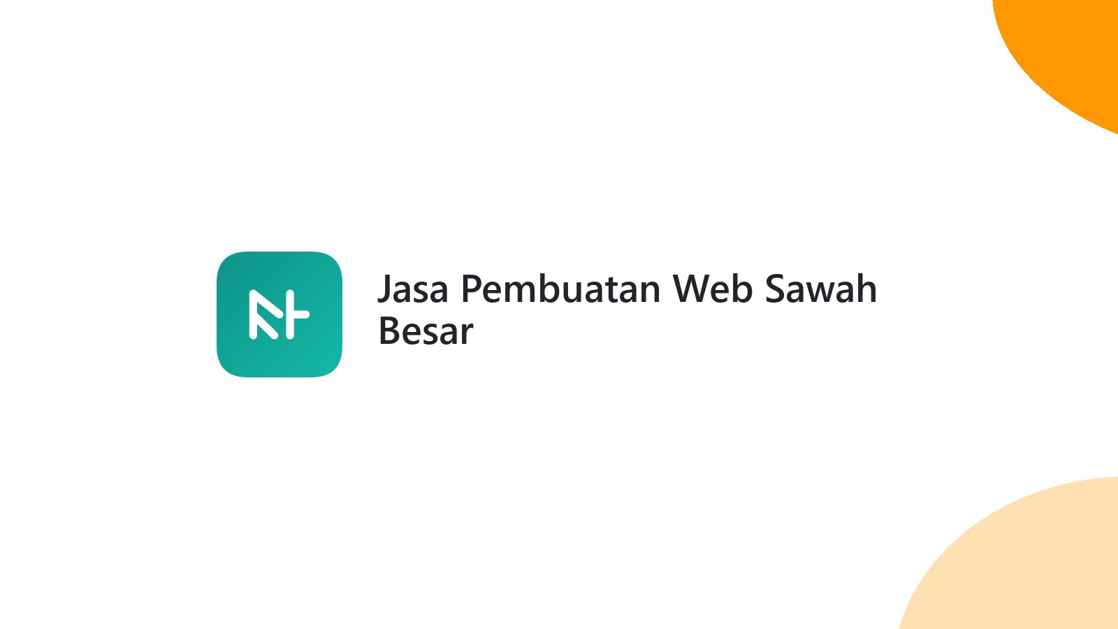 Jasa Pembuatan Web Sawah Besar