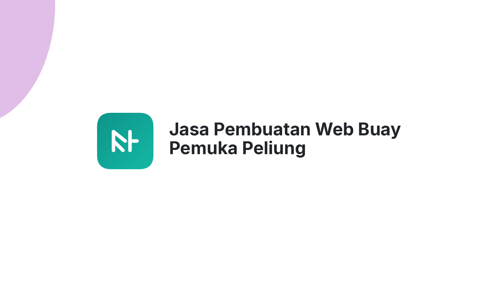 Jasa Pembuatan Web Buay Pemuka Peliung