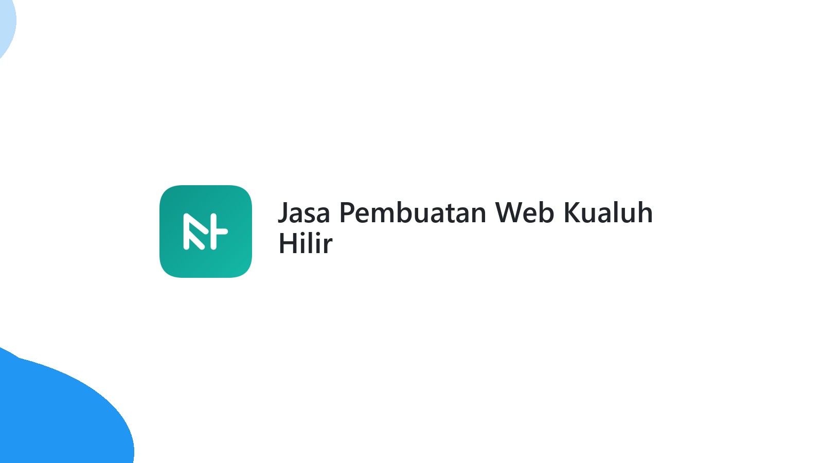 Jasa Pembuatan Web Kualuh Hilir