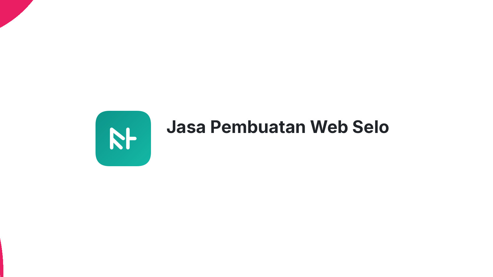 Jasa Pembuatan Web Selo