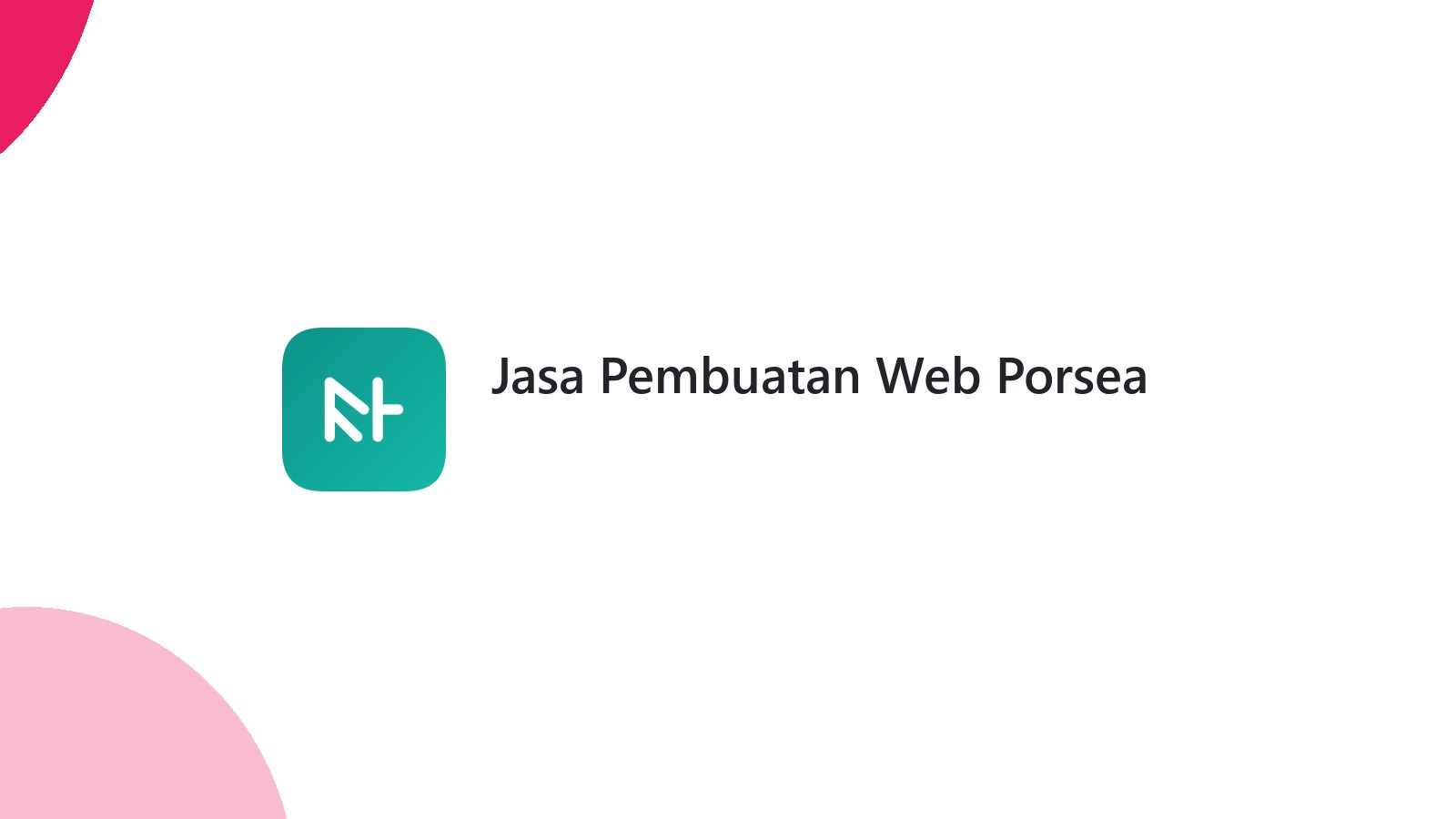 Jasa Pembuatan Web Porsea