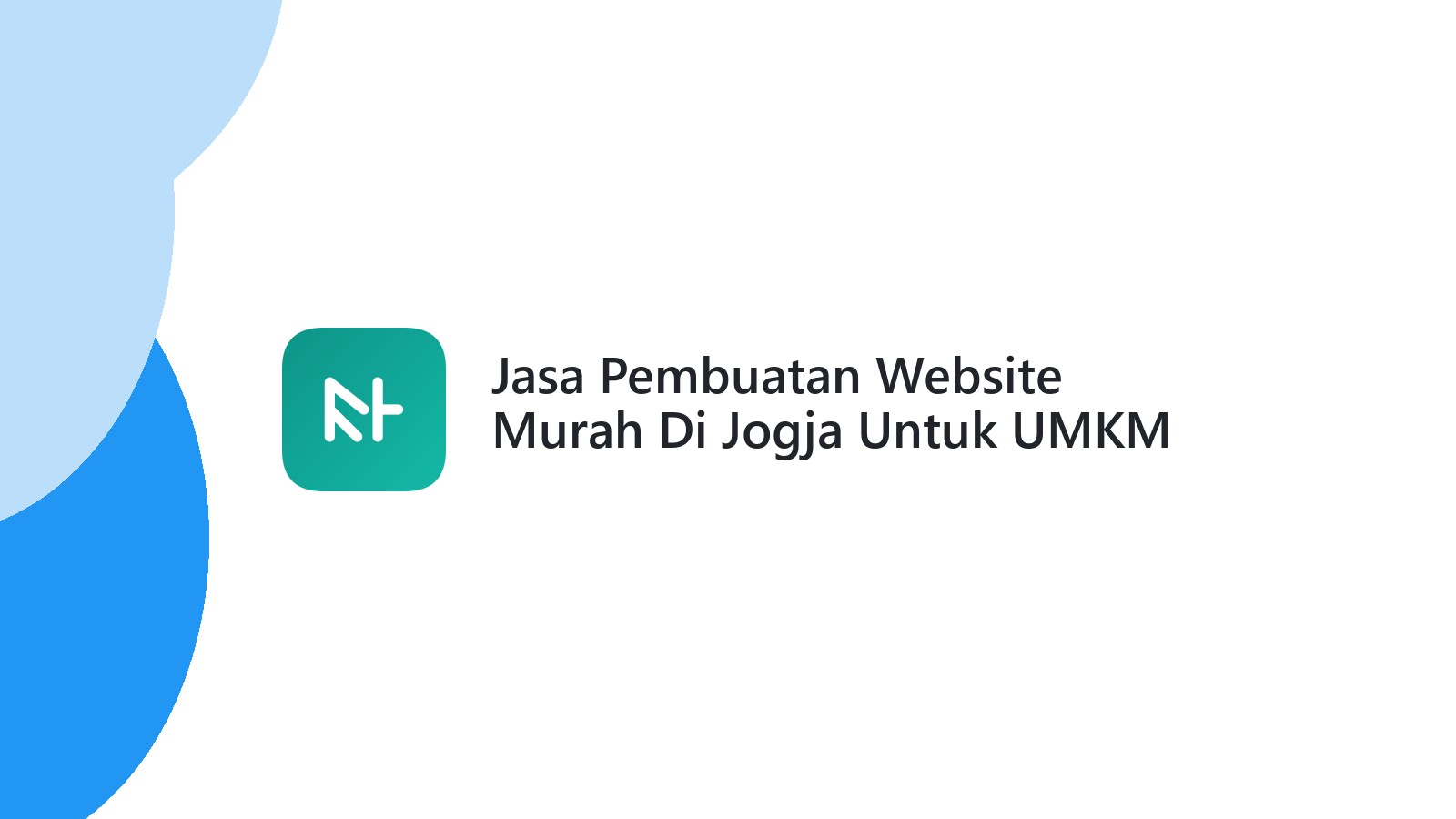 Jasa Pembuatan Website Murah Di Jogja Untuk UMKM