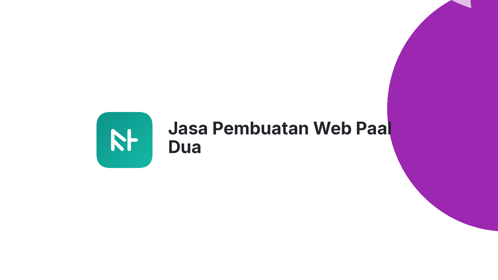 Jasa Pembuatan Web Paal Dua