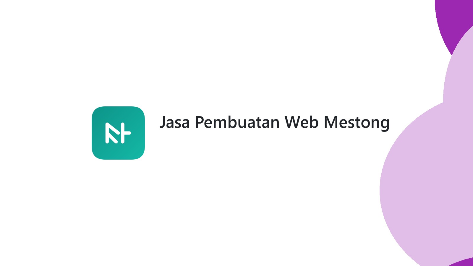 Jasa Pembuatan Web Mestong
