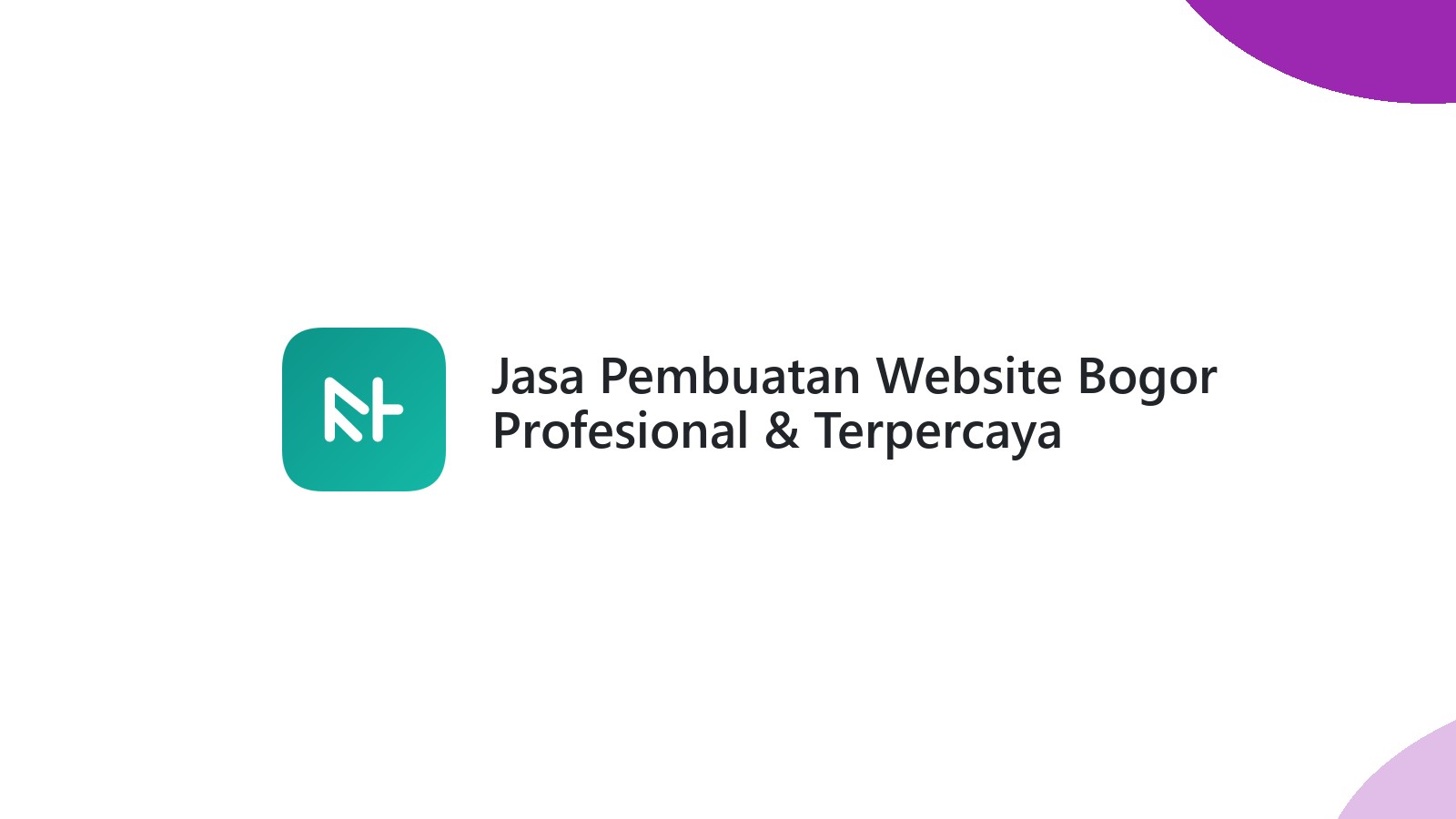 Jasa Pembuatan Website Bogor Profesional & Terpercaya