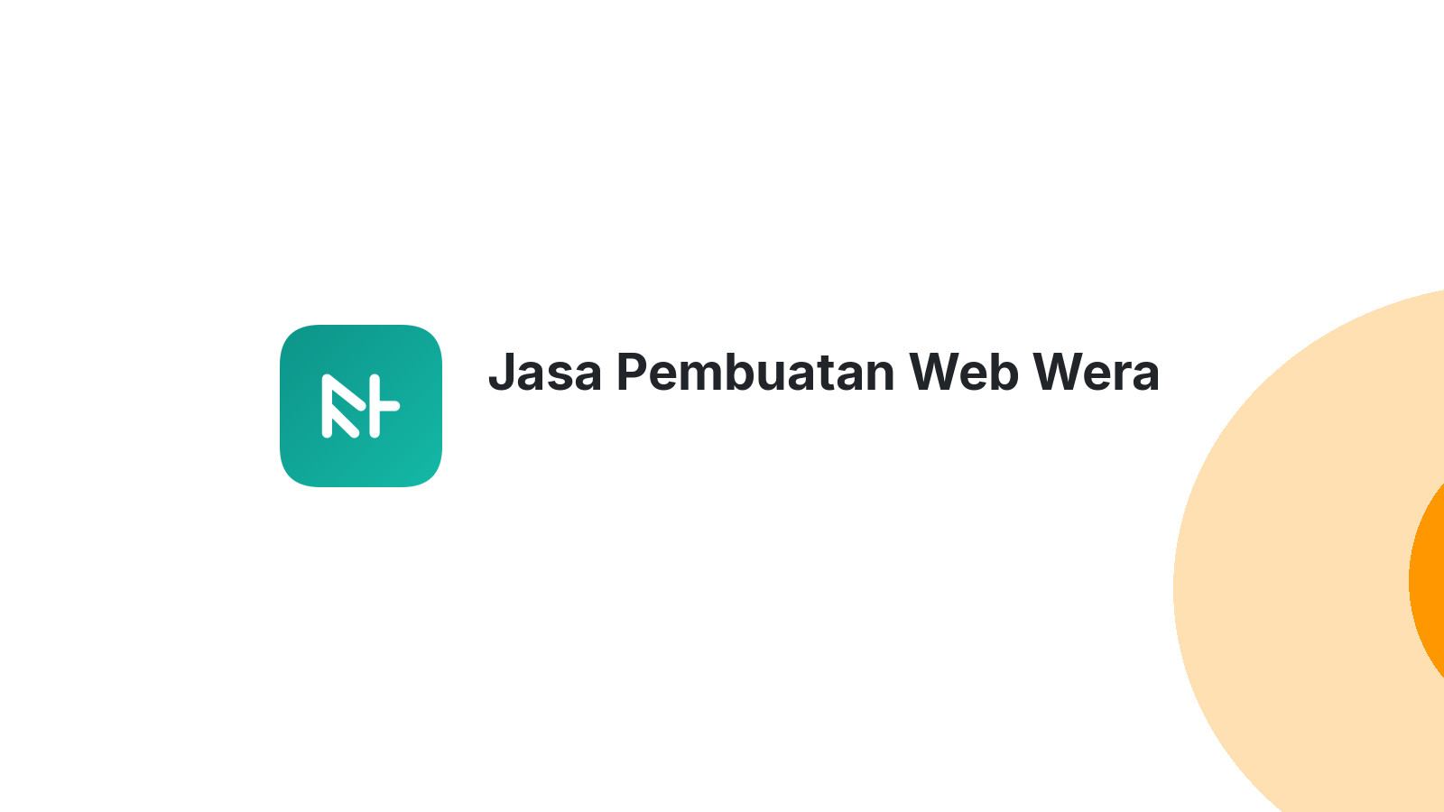 Jasa Pembuatan Web Wera