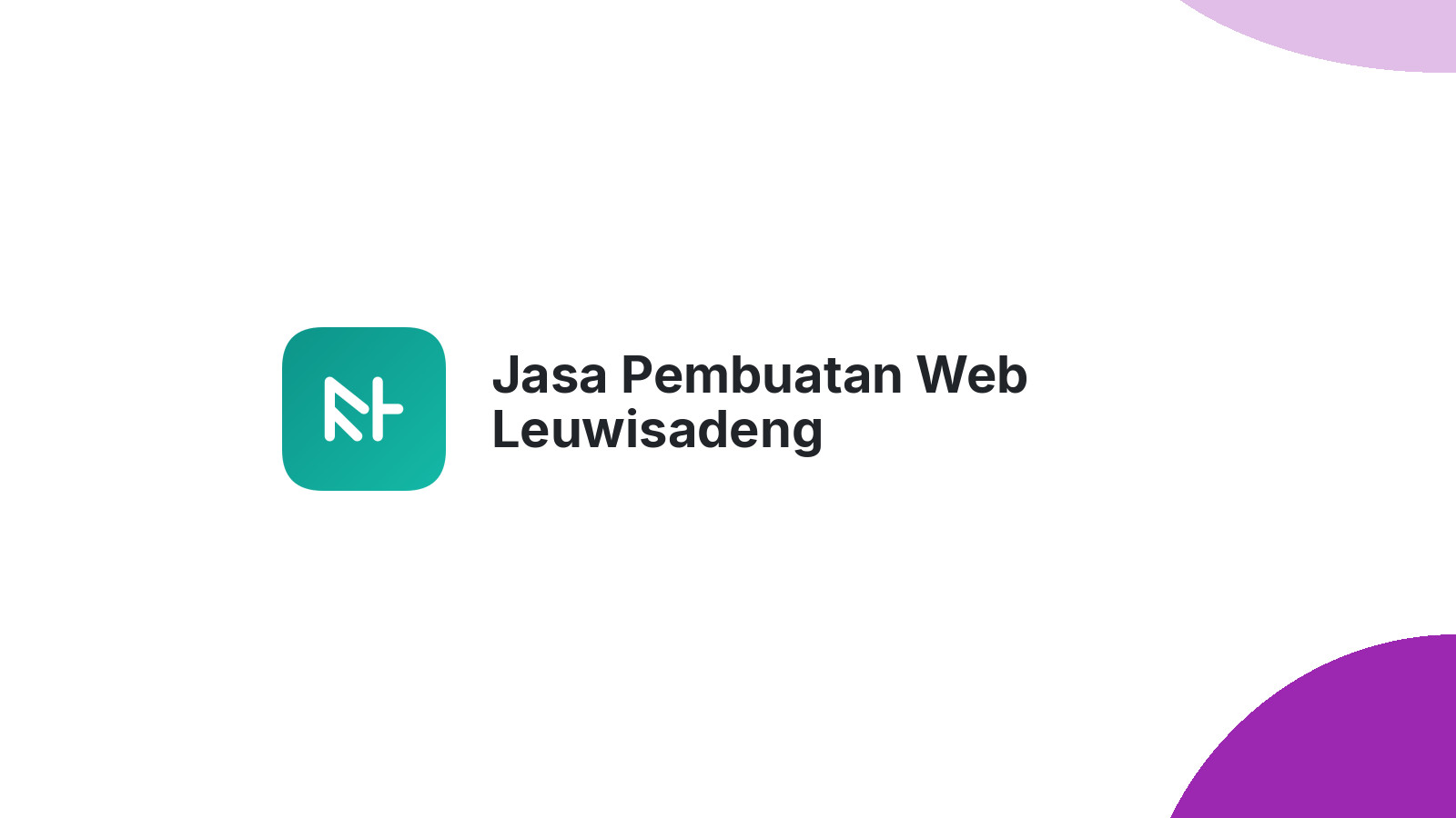 Jasa Pembuatan Web Leuwisadeng
