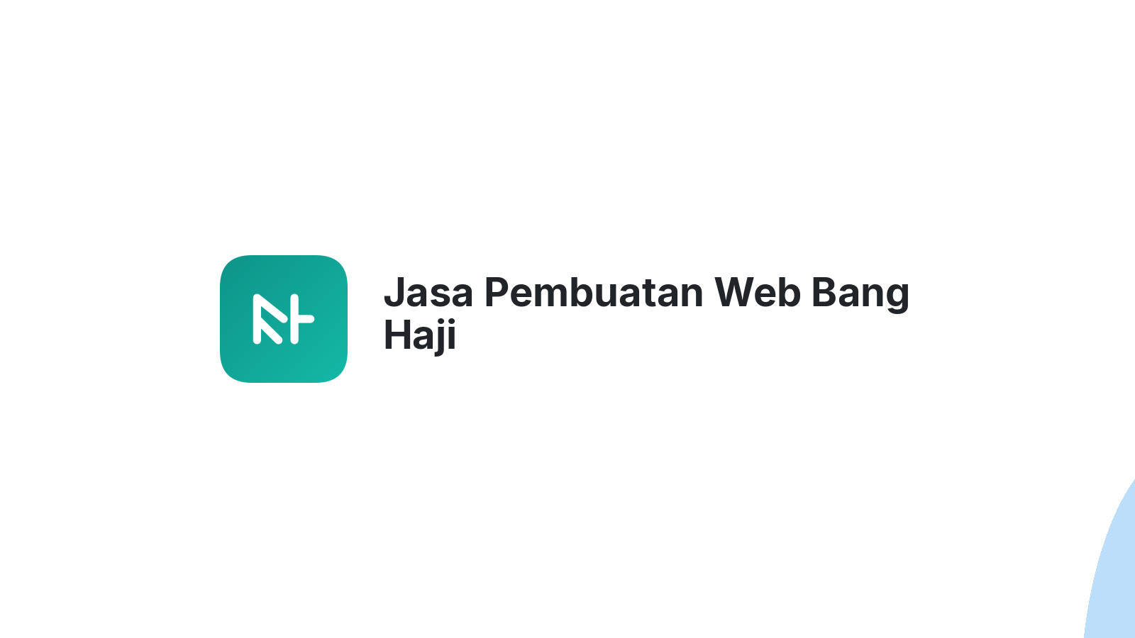 Jasa Pembuatan Web Bang Haji