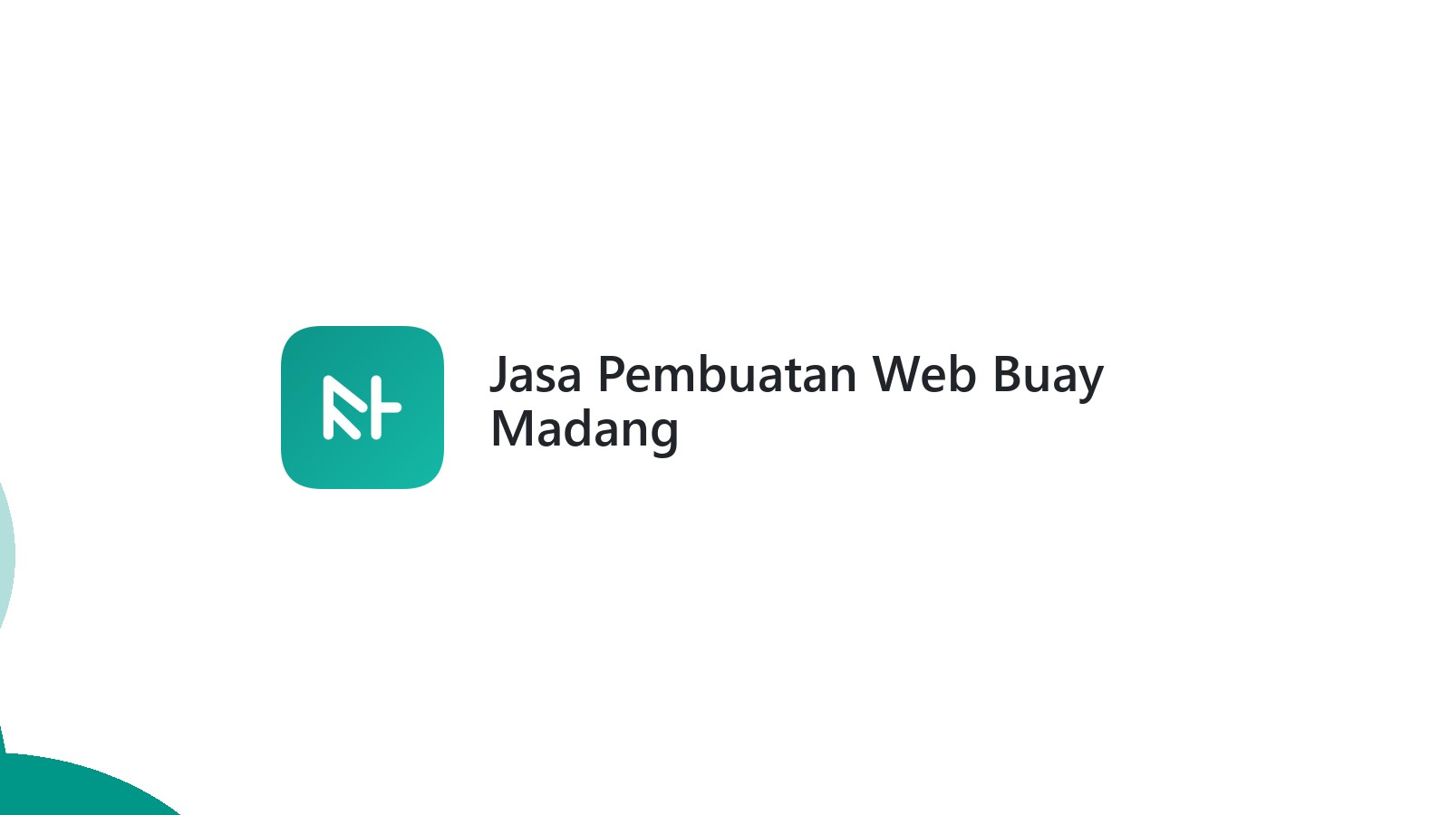 Jasa Pembuatan Web Buay Madang