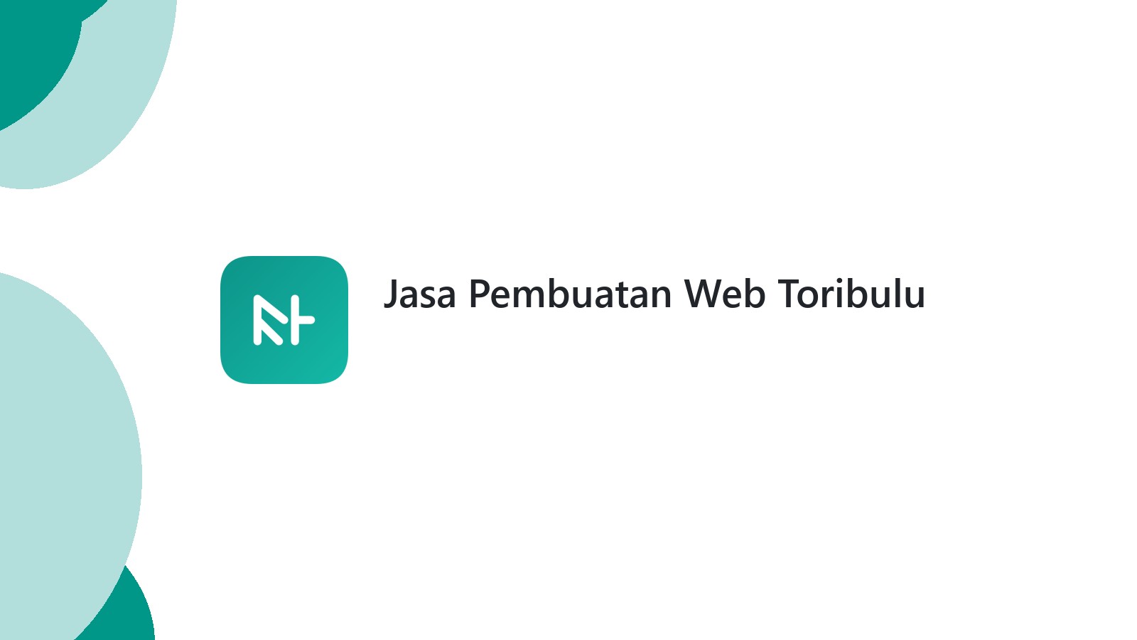 Jasa Pembuatan Web Toribulu