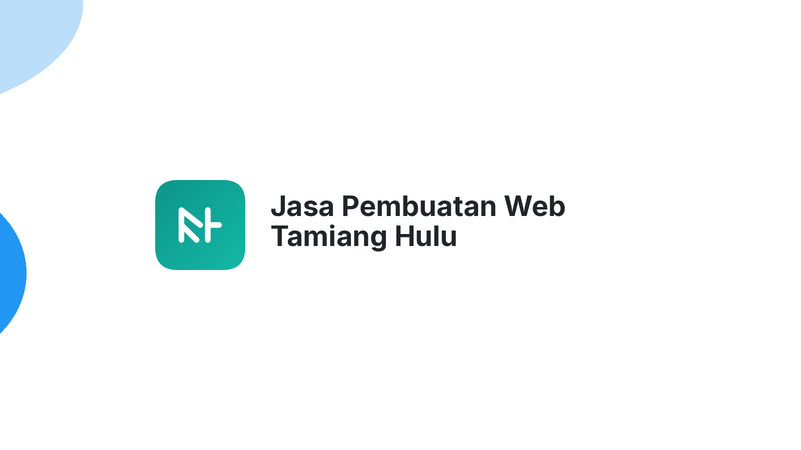 Jasa Pembuatan Web Tamiang Hulu
