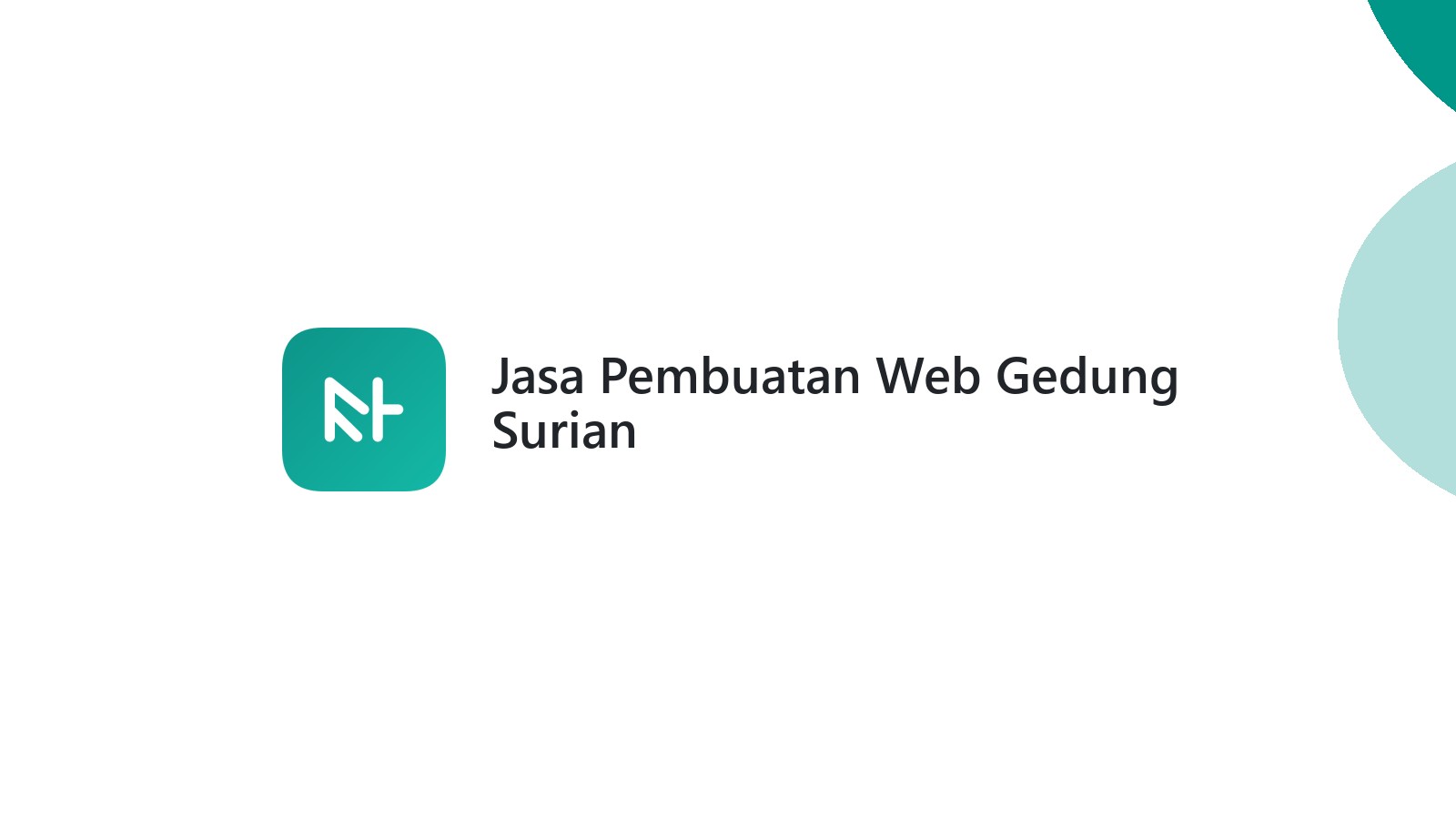 Jasa Pembuatan Web Gedung Surian