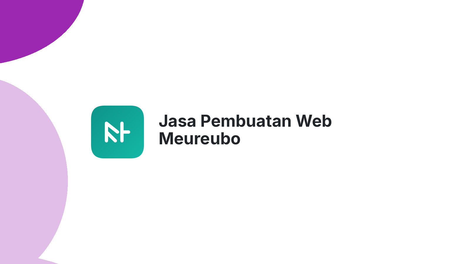 Jasa Pembuatan Web Meureubo