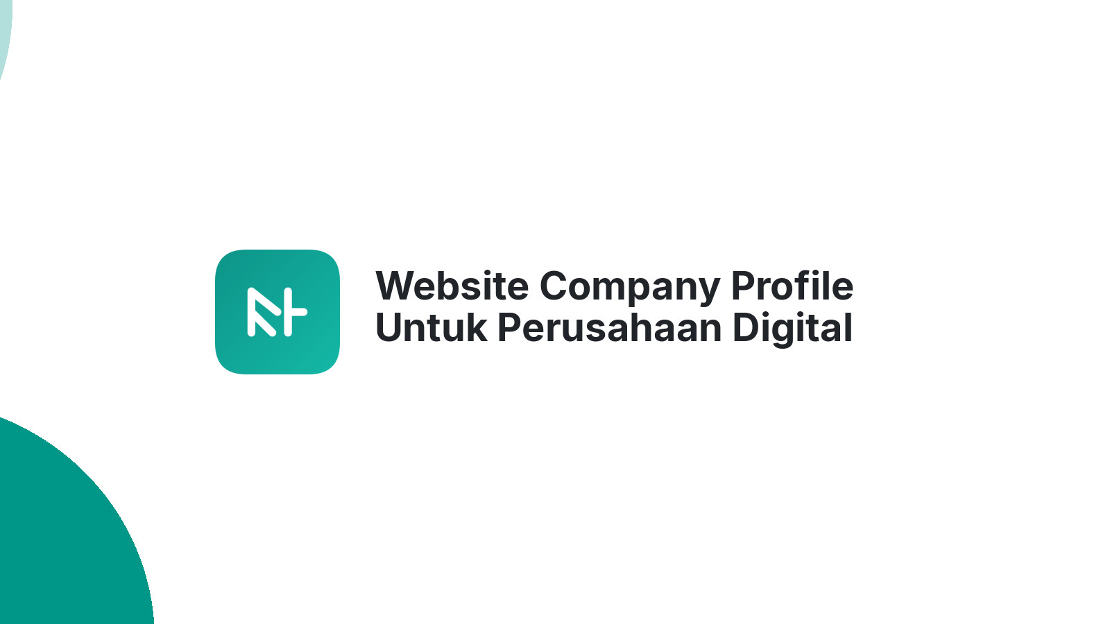 Website Company Profile Untuk Perusahaan Digital Agency