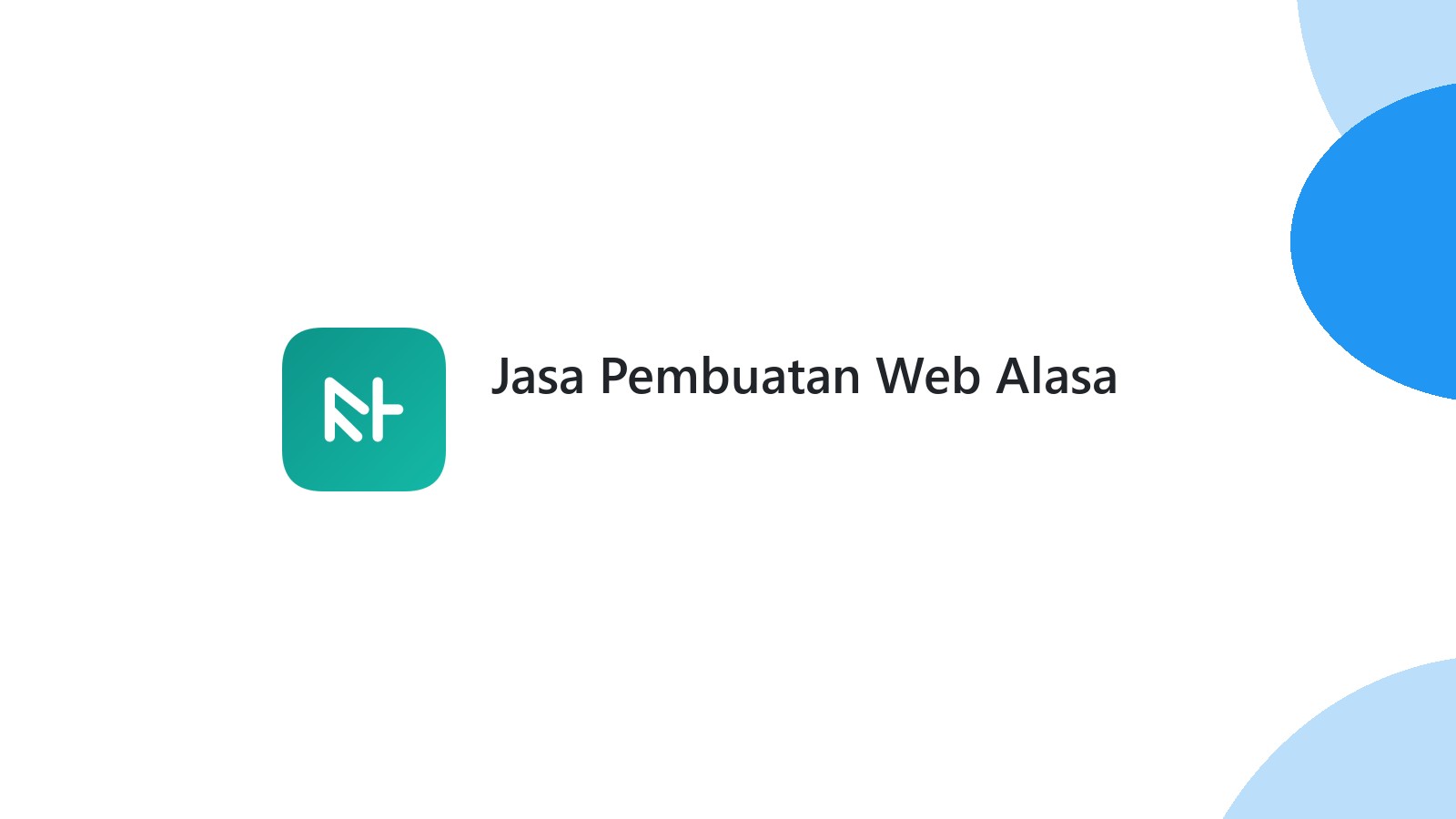 Jasa Pembuatan Web Alasa