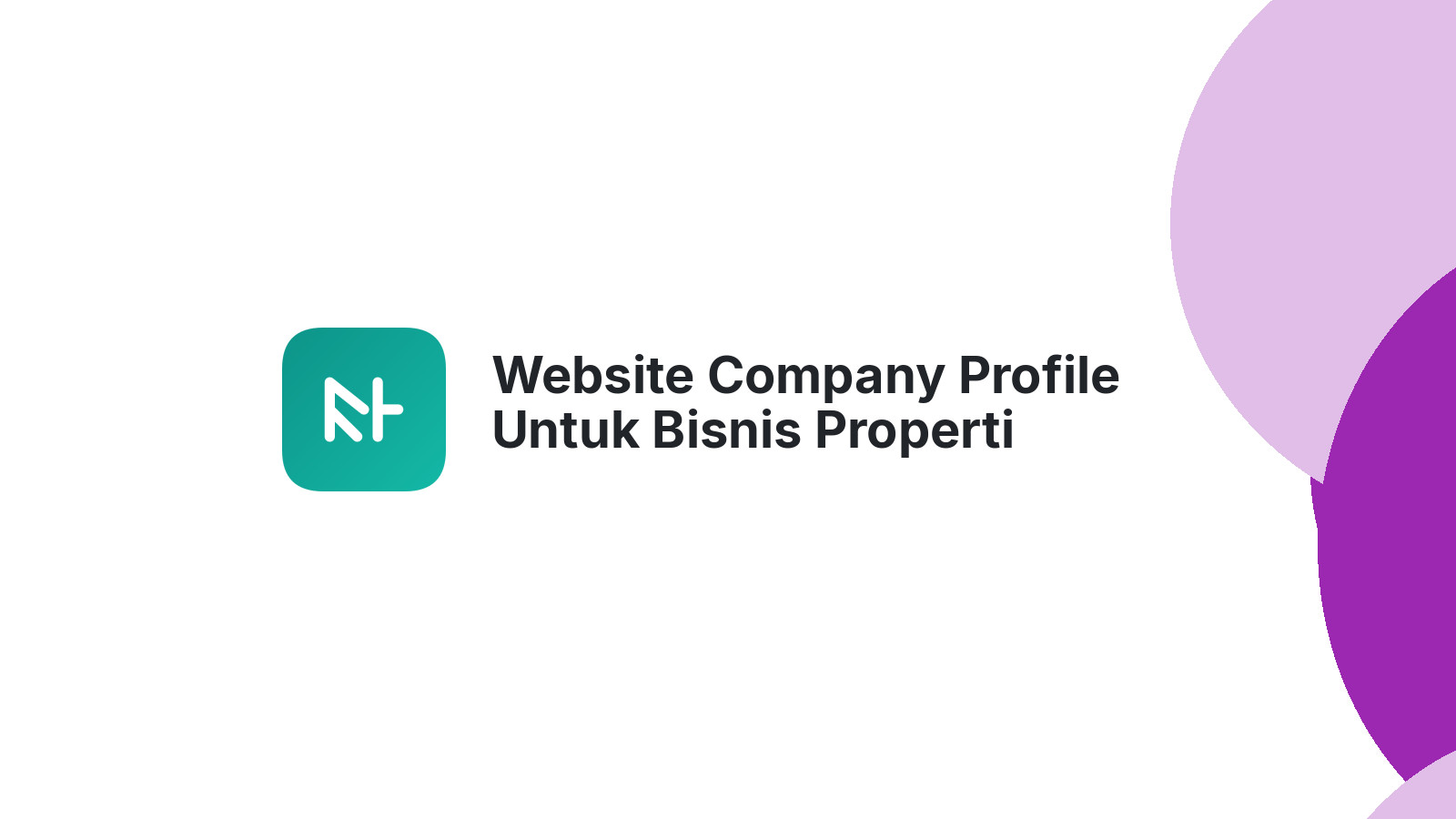 Website Company Profile Untuk Bisnis Properti