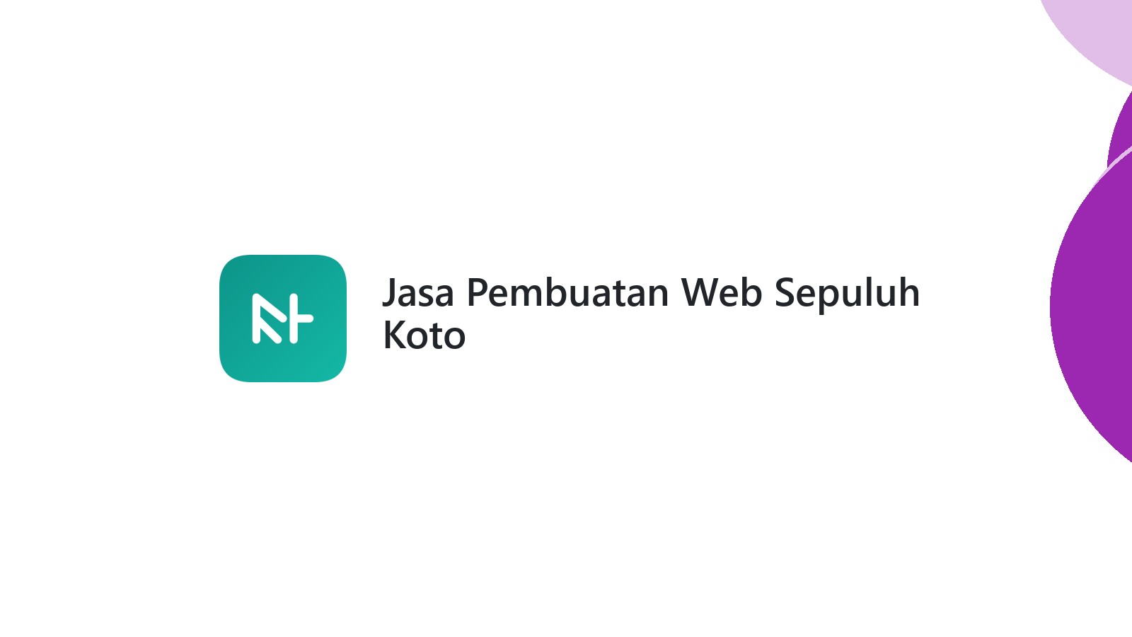 Jasa Pembuatan Web Sepuluh Koto