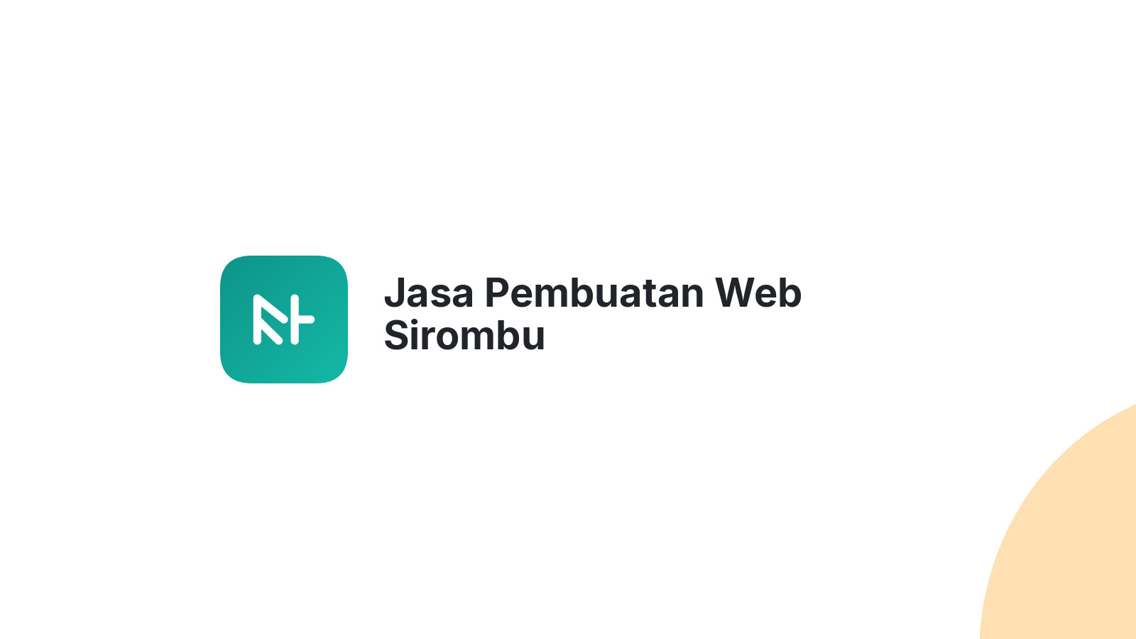 Jasa Pembuatan Web Sirombu
