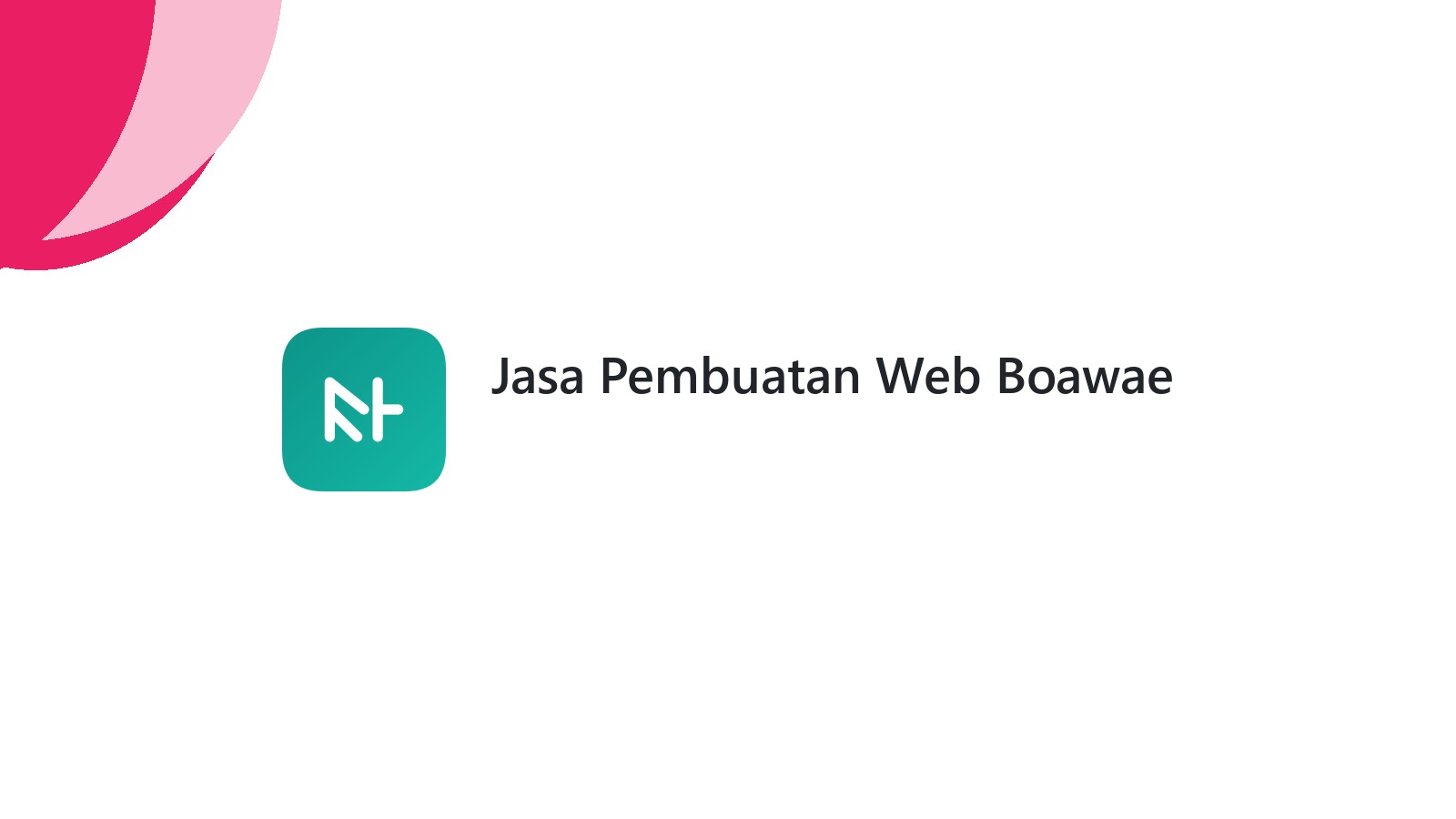 Jasa Pembuatan Web Boawae