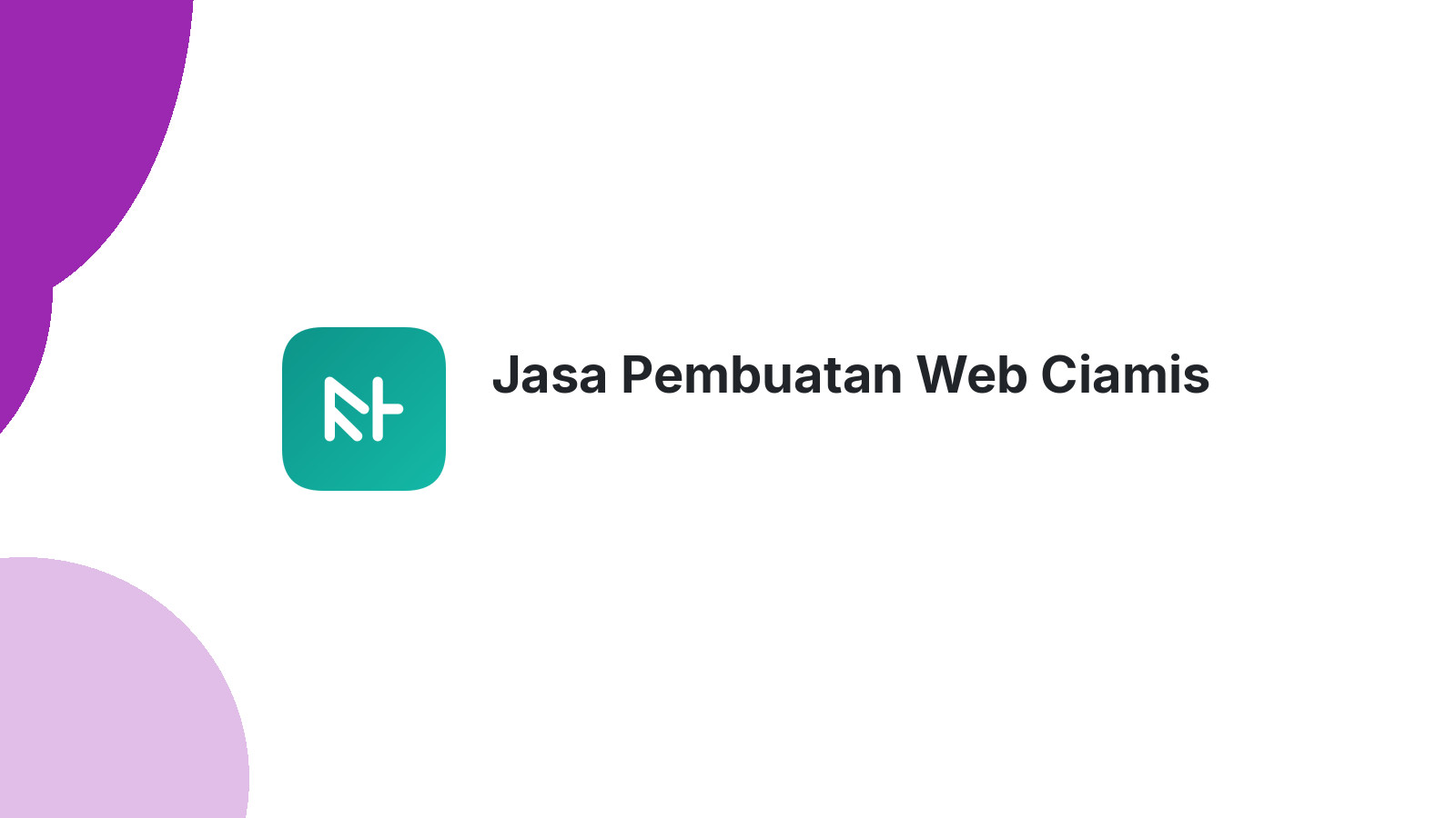 Jasa Pembuatan Web Ciamis
