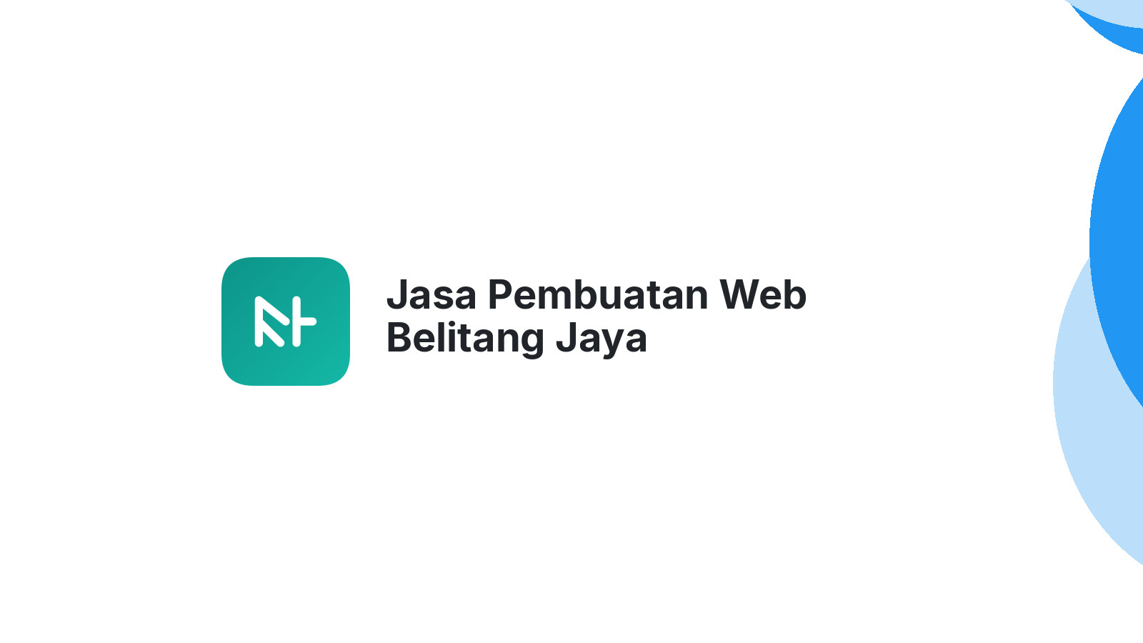 Jasa Pembuatan Web Belitang Jaya