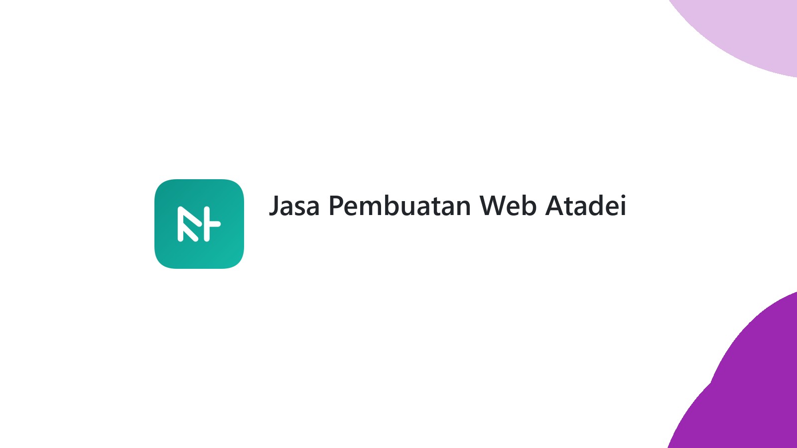 Jasa Pembuatan Web Atadei