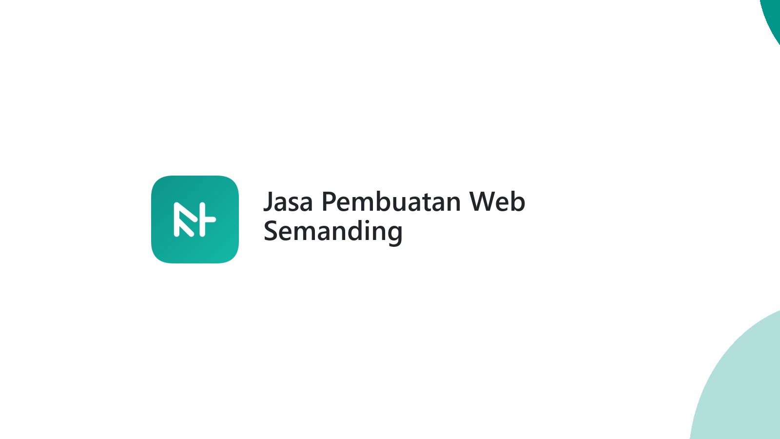 Jasa Pembuatan Web Semanding