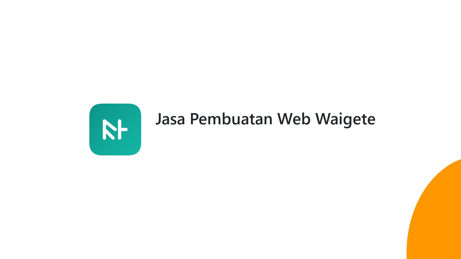 Jasa Pembuatan Web Waigete
