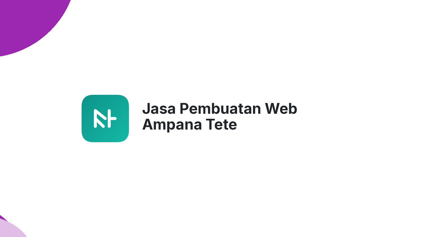 Jasa Pembuatan Web Ampana Tete
