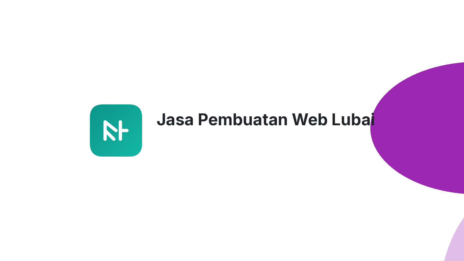 Jasa Pembuatan Web Lubai