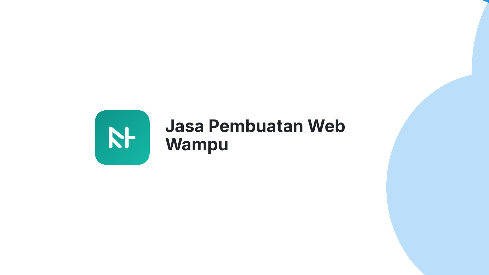 Jasa Pembuatan Web Wampu