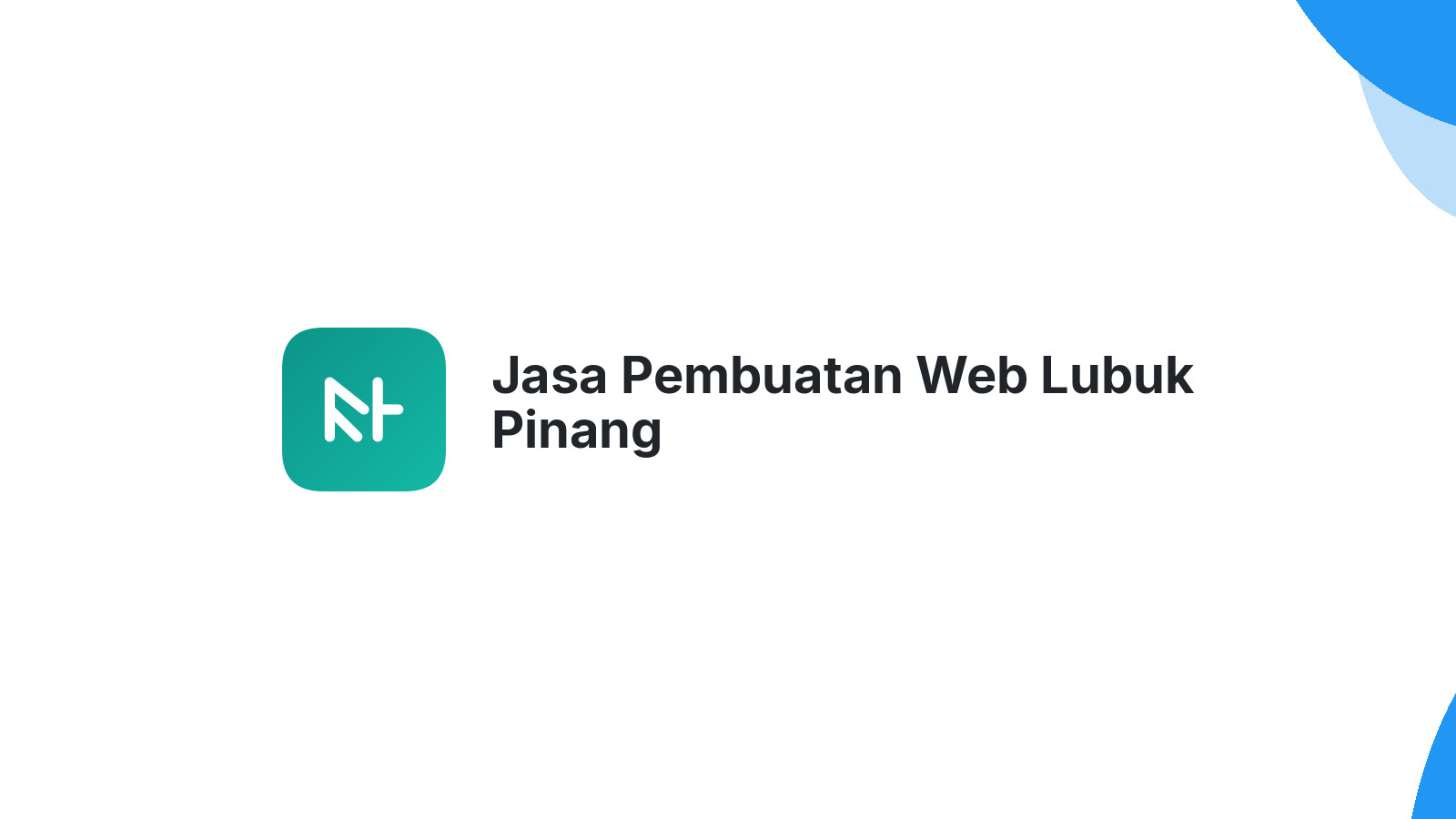Jasa Pembuatan Web Lubuk Pinang