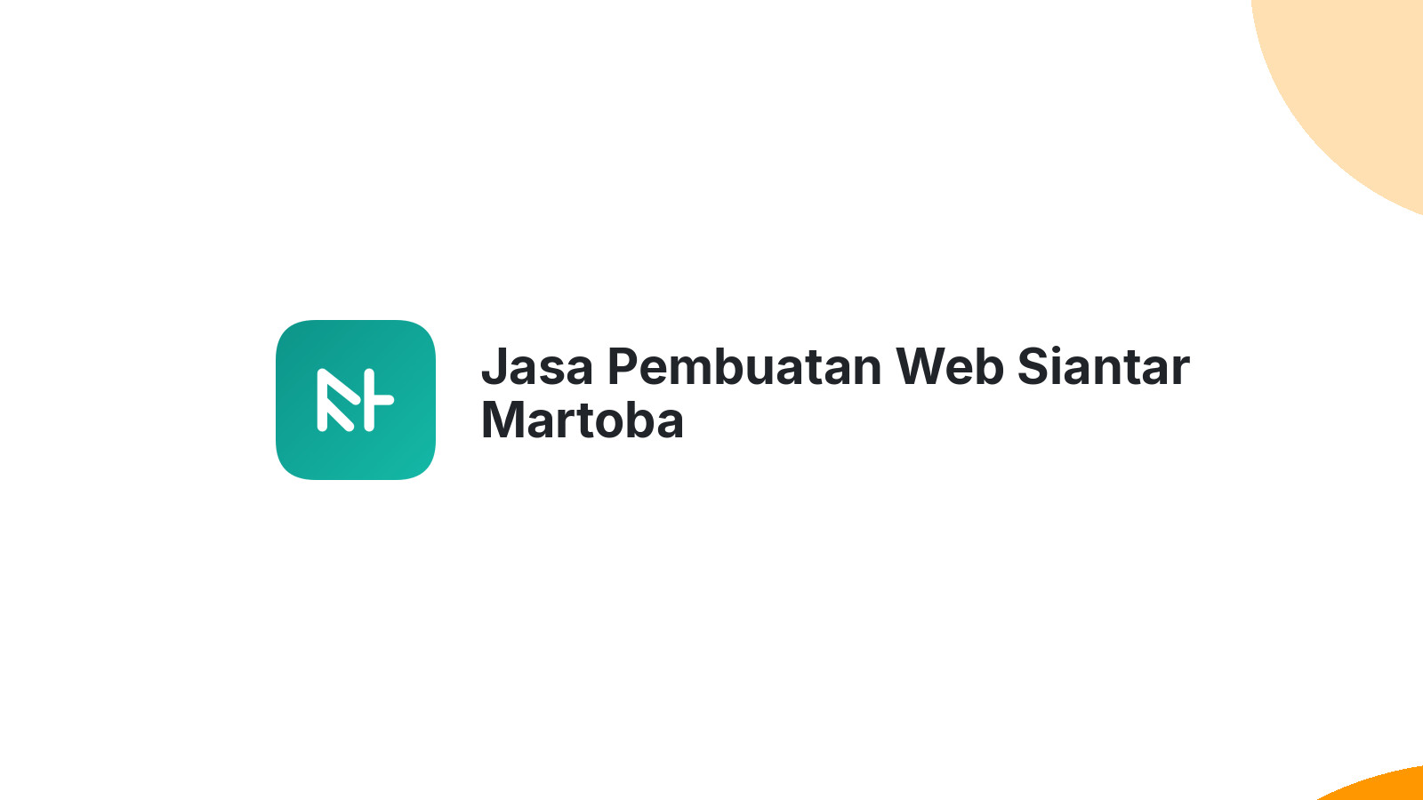 Jasa Pembuatan Web Siantar Martoba
