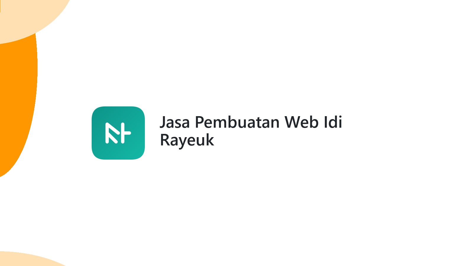 Jasa Pembuatan Web Idi Rayeuk