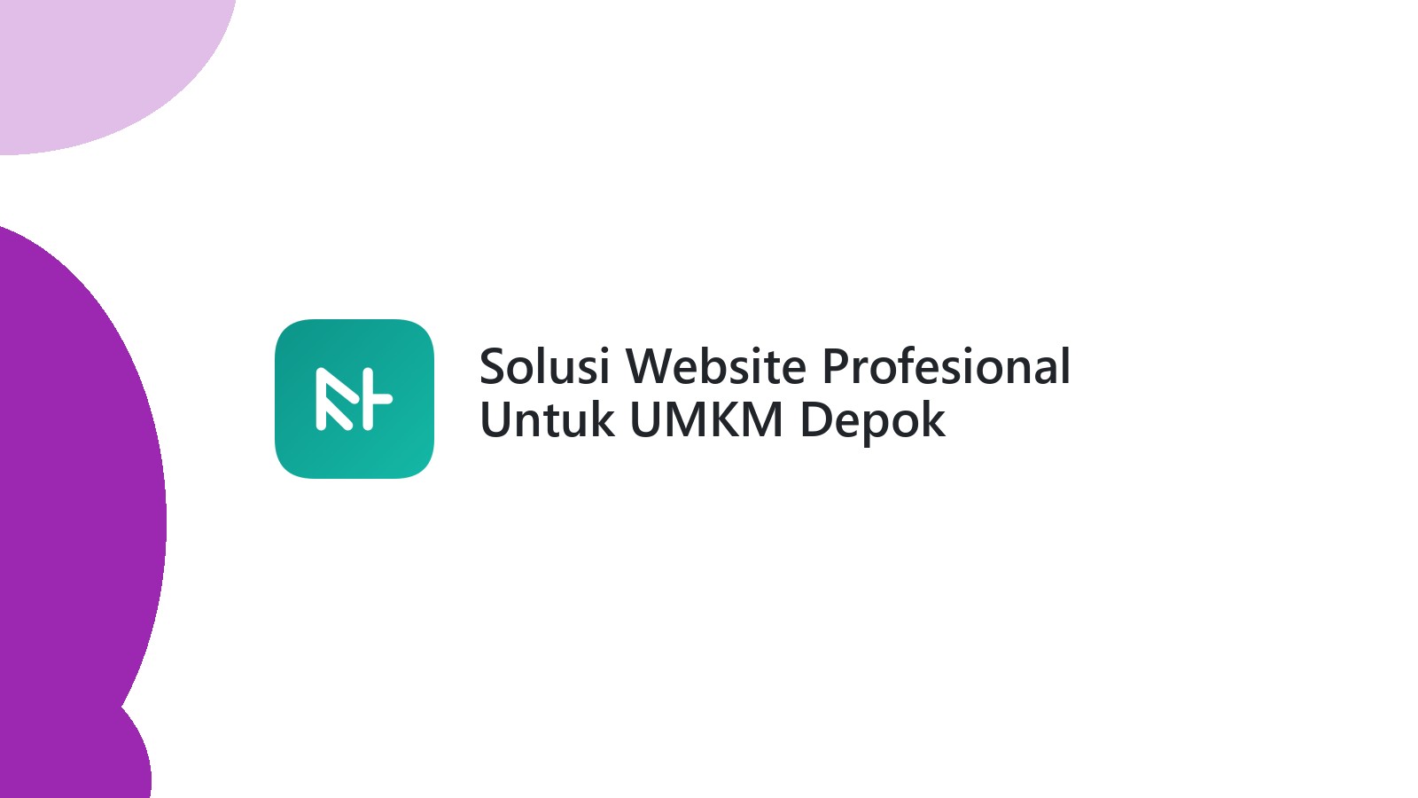 Solusi Website Profesional Untuk UMKM Depok