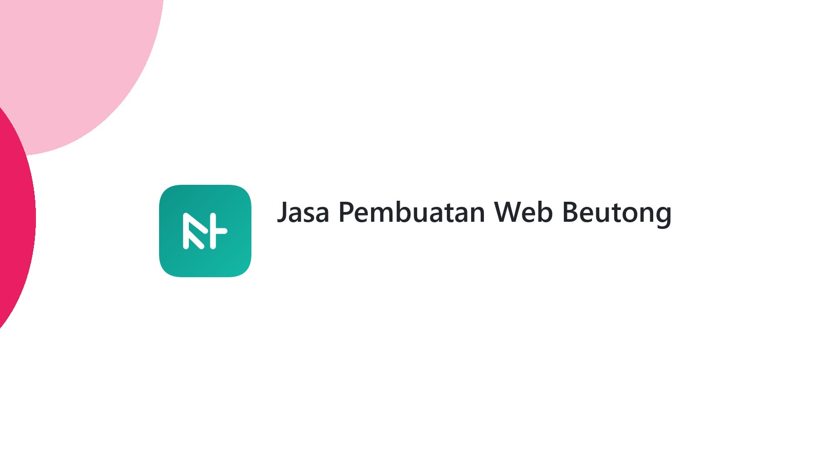 Jasa Pembuatan Web Beutong
