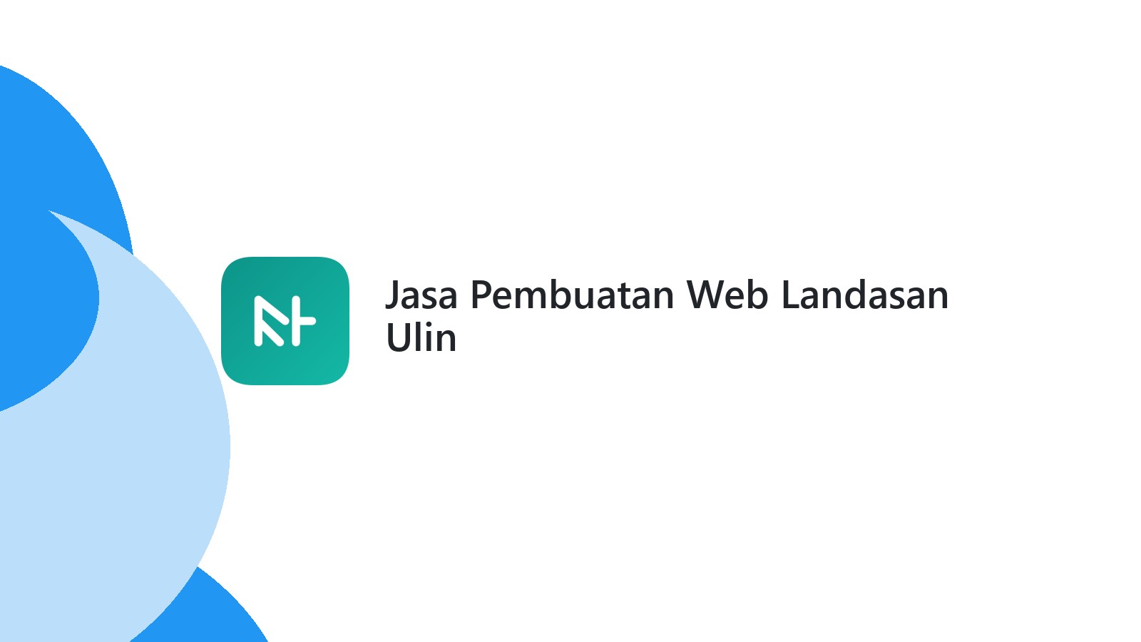 Jasa Pembuatan Web Landasan Ulin