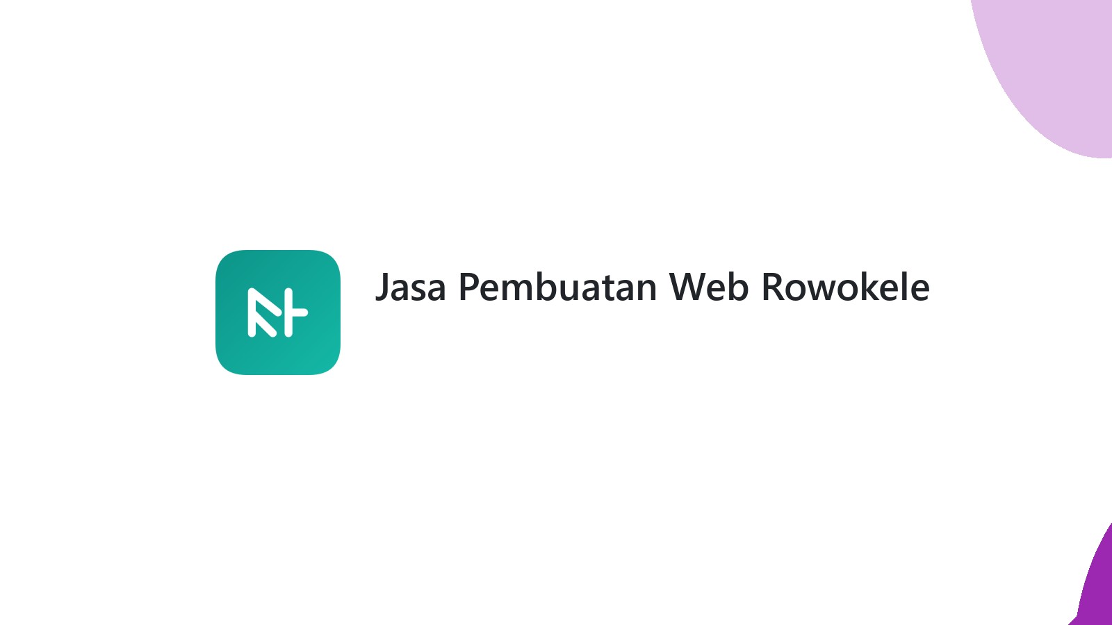 Jasa Pembuatan Web Rowokele