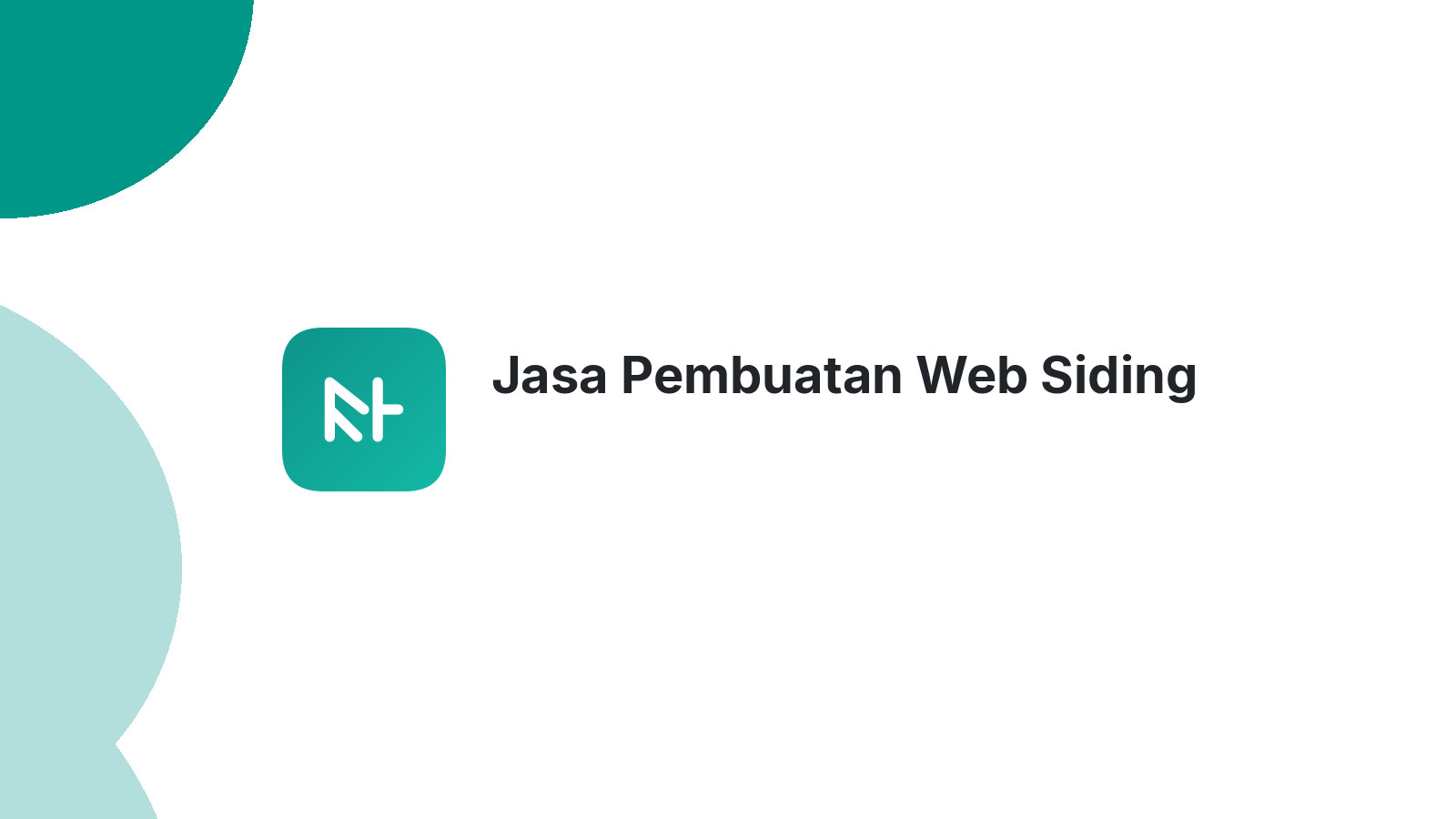 Jasa Pembuatan Web Siding
