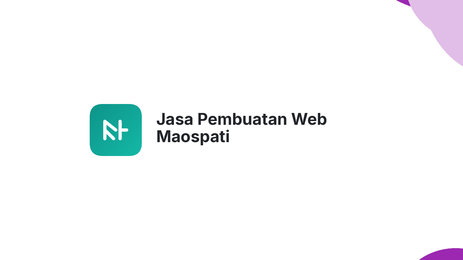 Jasa Pembuatan Web Maospati