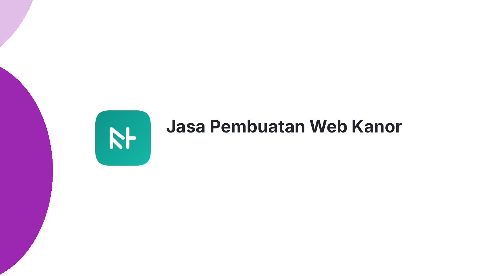 Jasa Pembuatan Web Kanor