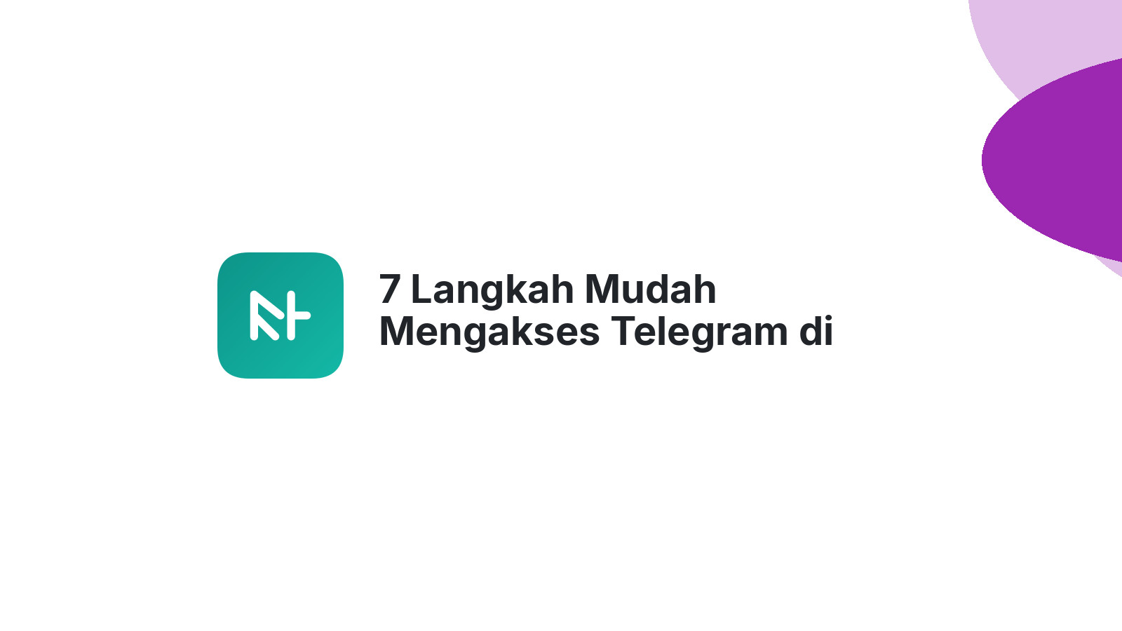 7 Langkah Mudah Mengakses Telegram di Laptop untuk Produktivitas Optimal