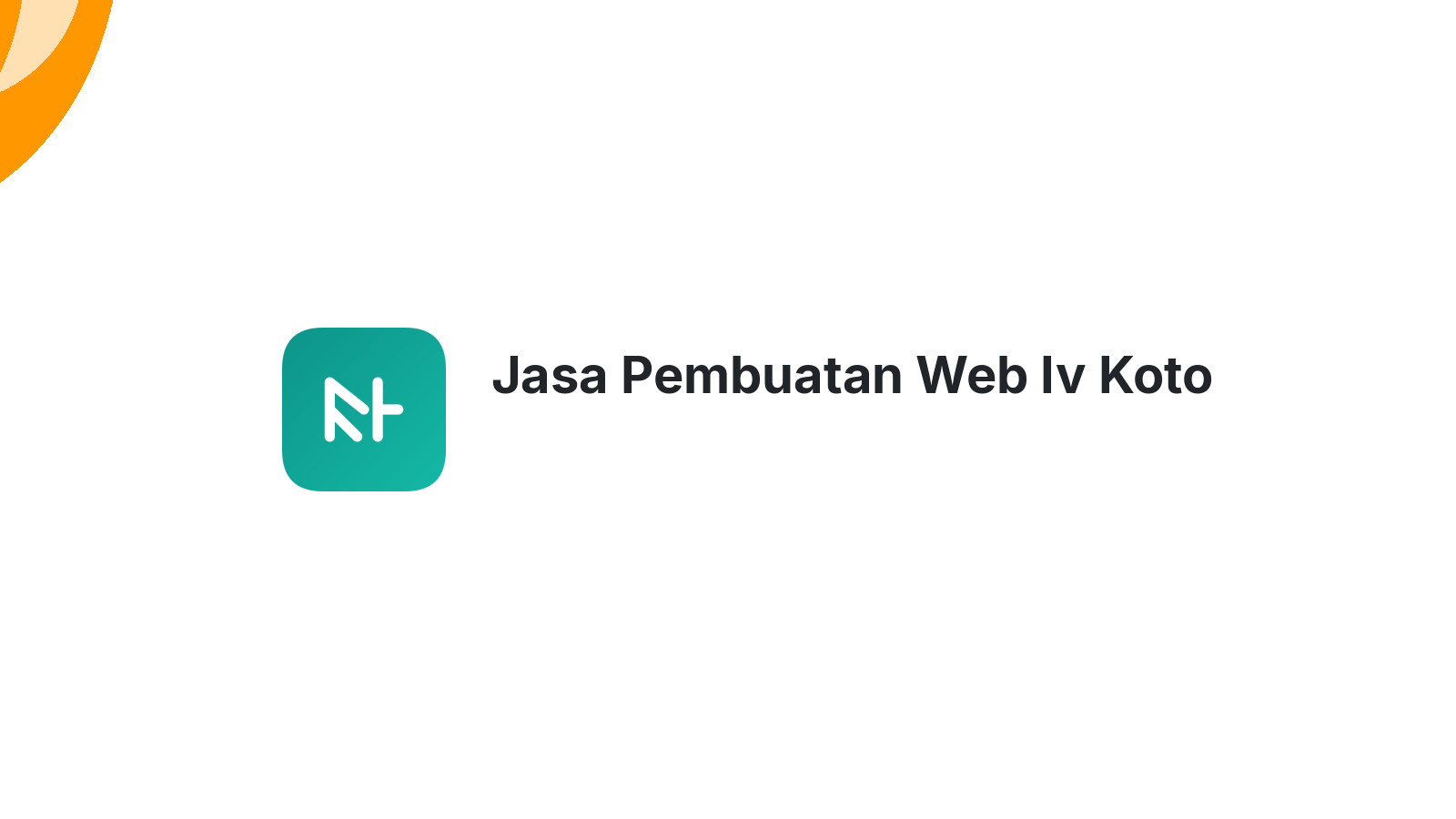 Jasa Pembuatan Web Iv Koto