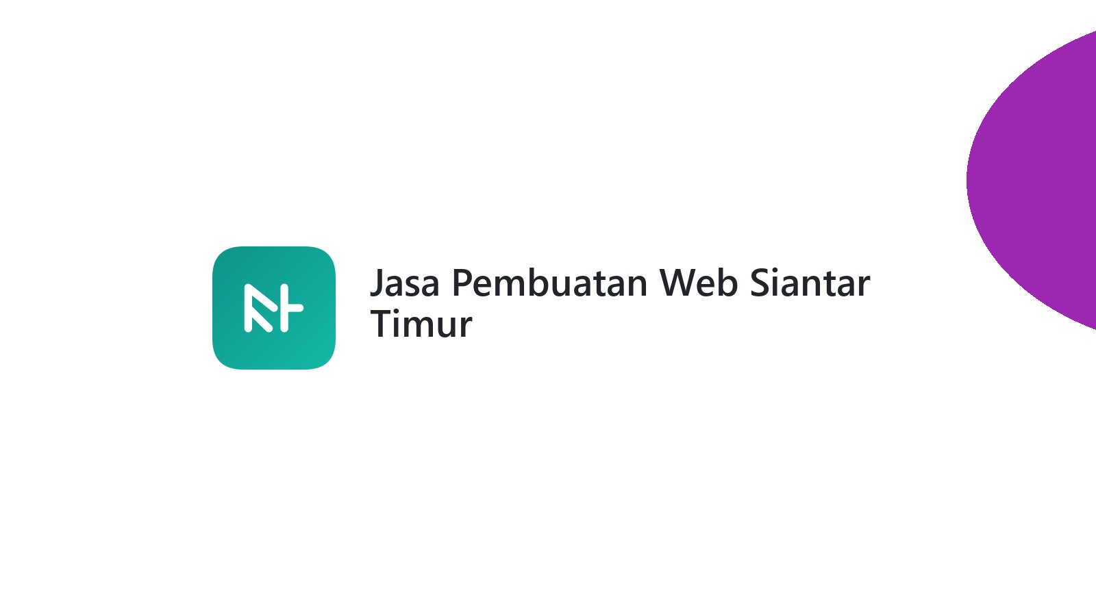 Jasa Pembuatan Web Siantar Timur