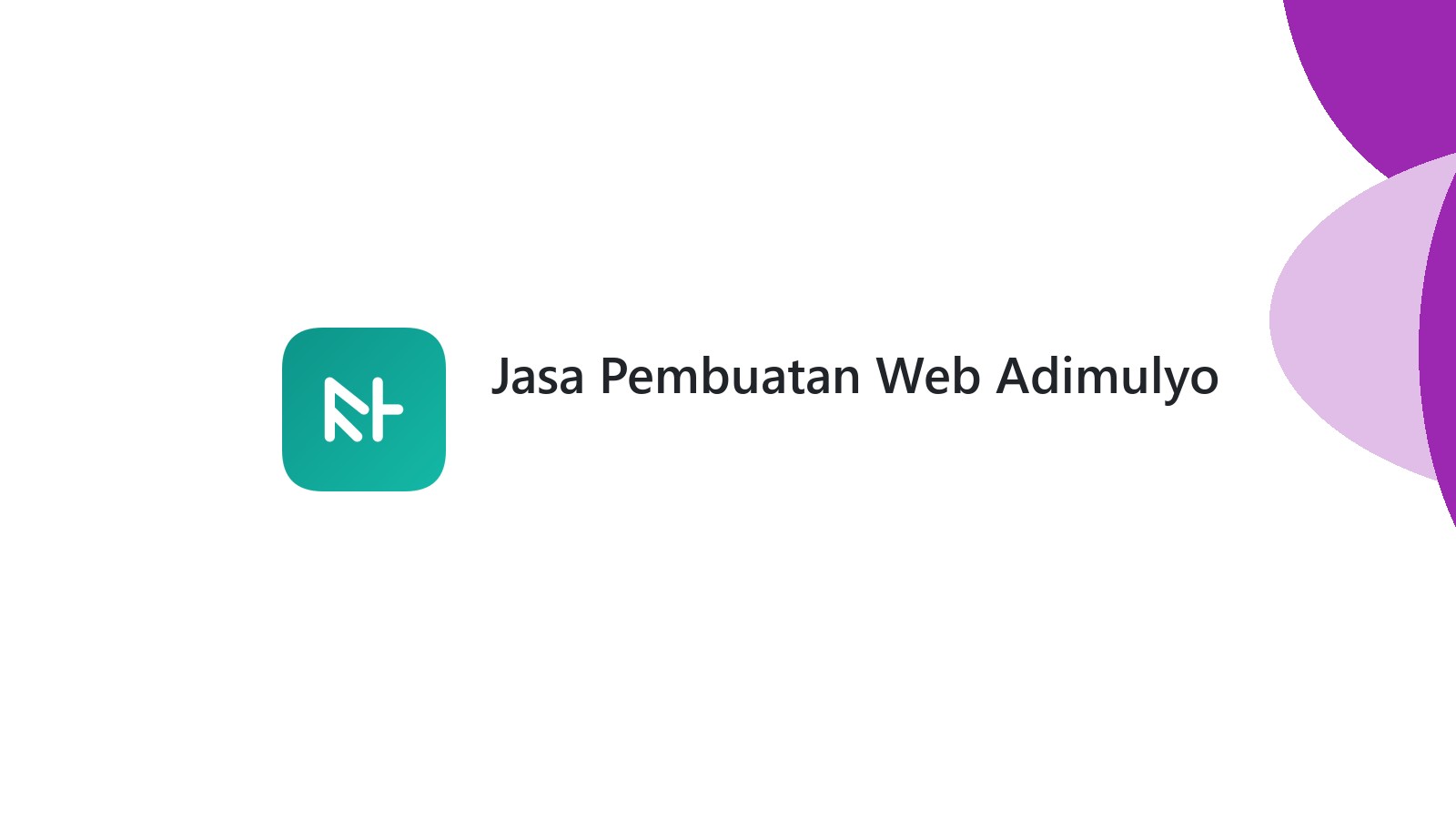 Jasa Pembuatan Web Adimulyo